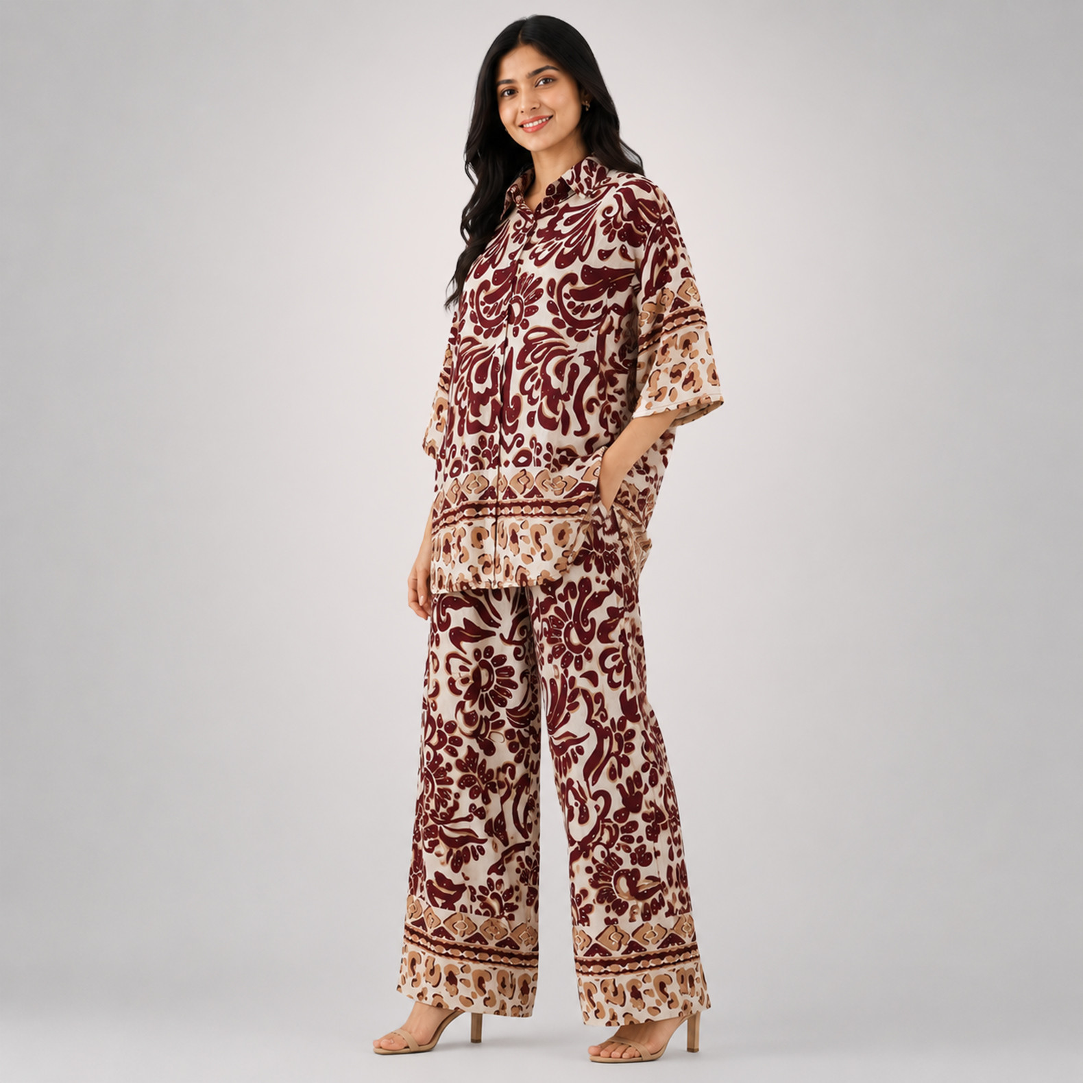 Women's Premium Printed Co-Ord Set
