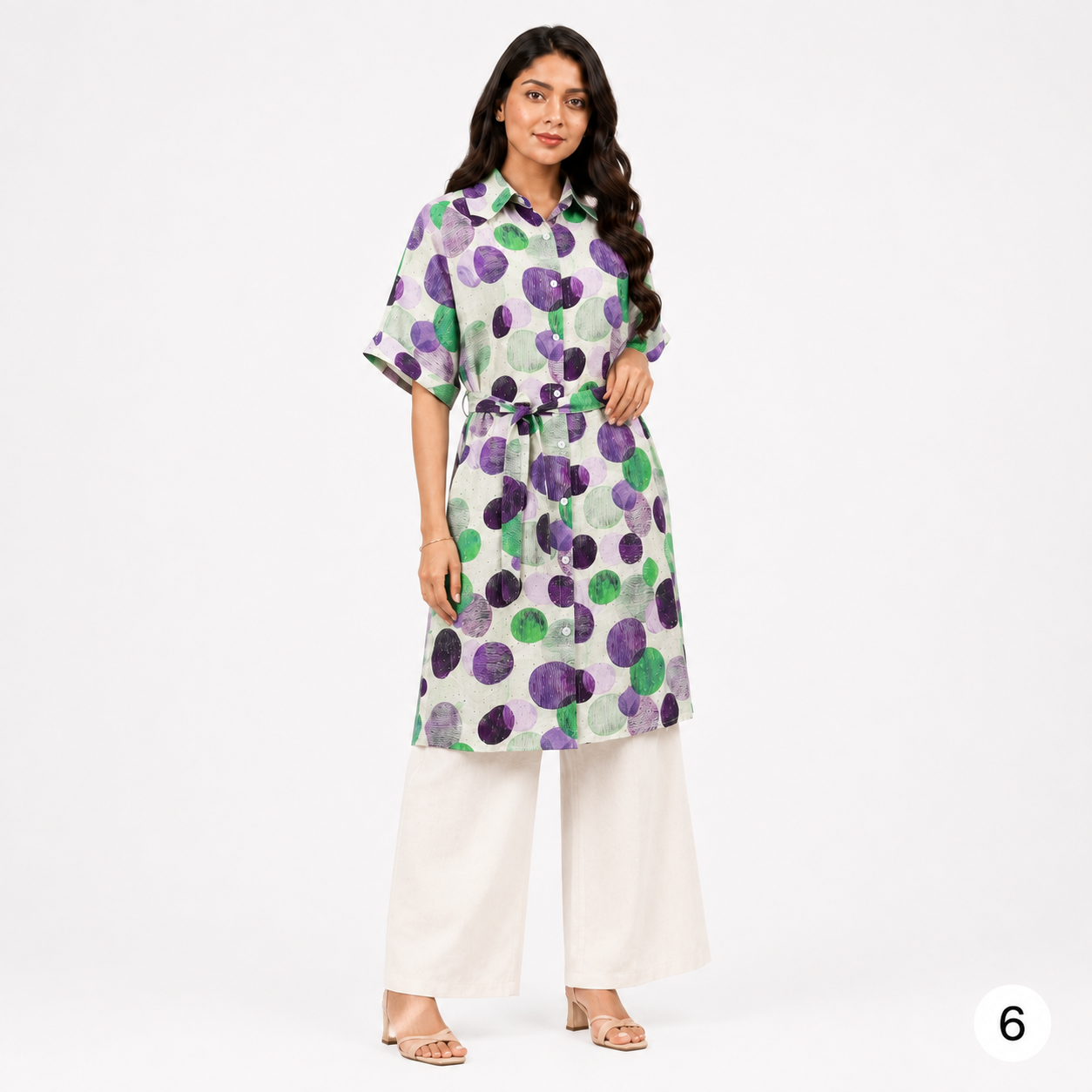 Violet Garden Printed Kurti