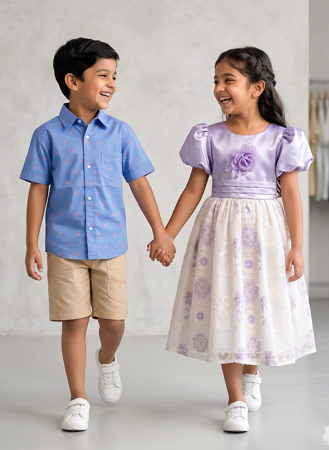 Kids T-Shirt & Frock- Combo Set