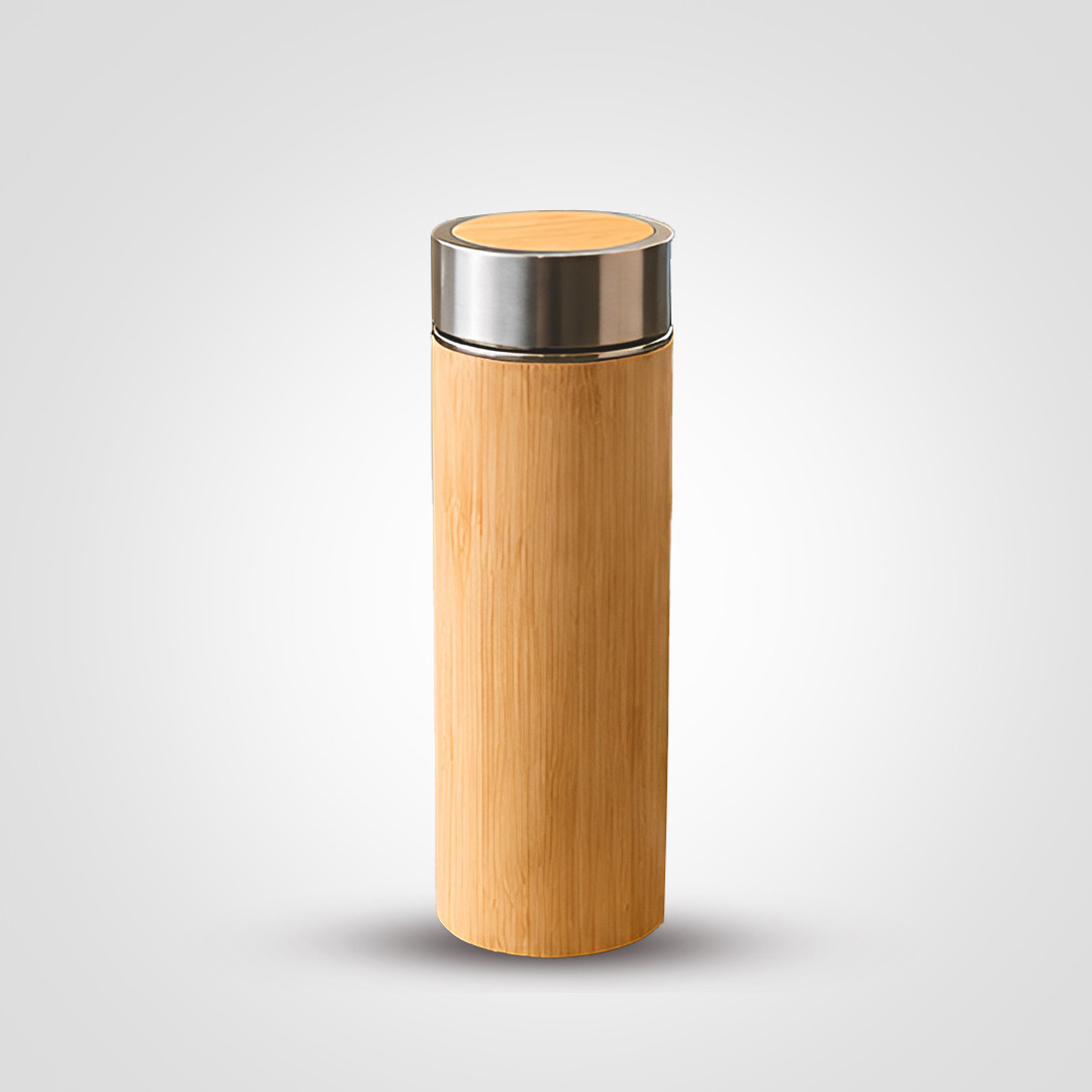 Bamboo Thermal Flask